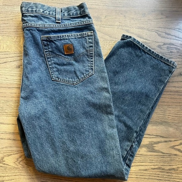 Carhartt Other - Carhartt Denim Jeans Menswear Classic Blue Workwear Pants 36
